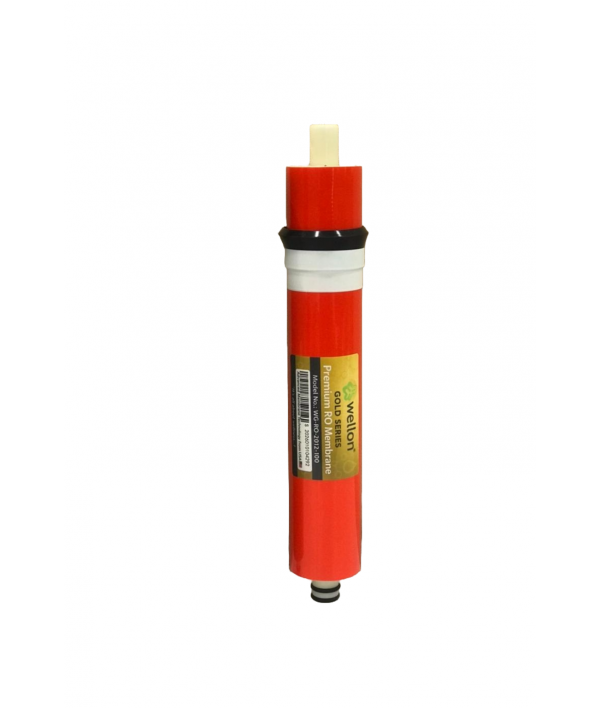 Wellon Gold 100 GPD RO Membrane (Orange) | Premium Domestic RO Filter | Works Up To 2500 TDS | High Rejection Performance